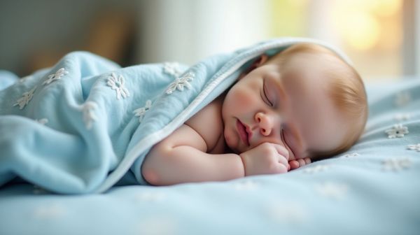 Un sommeil apaisé grâce à une couverture lestée de 5 kg
